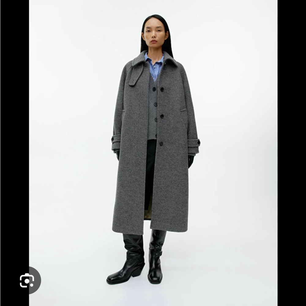 COS Oversized Rounded Wool Coat